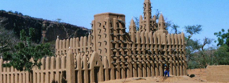 Lehmbauarchitektur in Mali