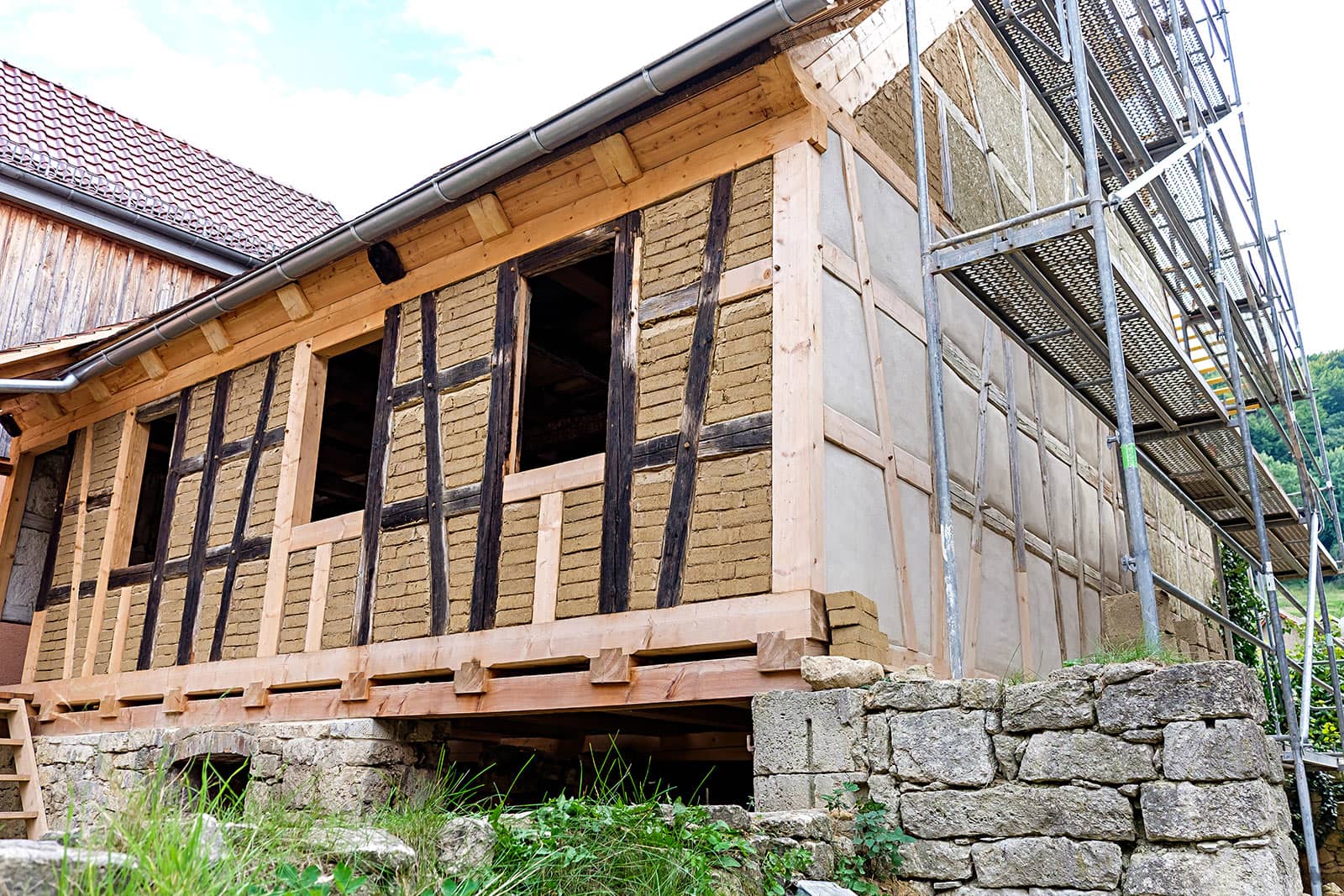 BMB  Baubiologisches Bauen - Wohnen mit Lehm